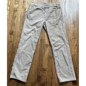 Vintage Levis Corduroy Pants Mens Size 33x32 (fits 30x30) Beige 519 USA Made 80s